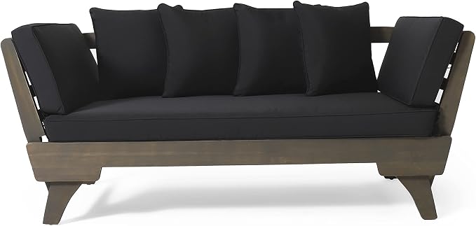 Merax Outdoor Patio Daybed Sofa, 3-Seat Sofa - Image 5