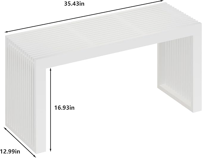 Bamboo Dining Bench Indoor Long Entryway Shoe Rack Benchs, Outdoor Modern Wood - Image 3