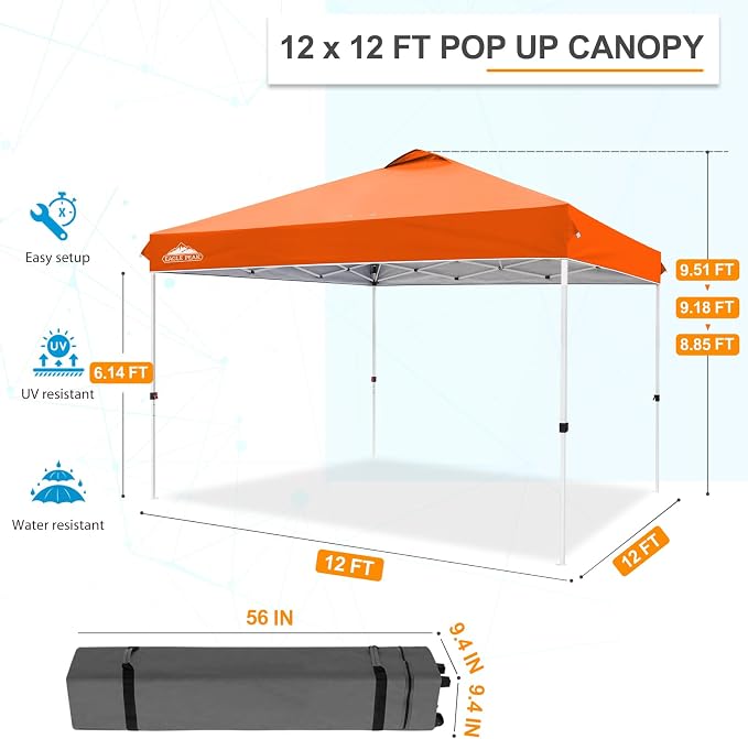 EAGLE PEAK Pop Up Canopy Tent - Image 3