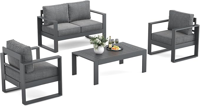 Outdoor Aluminum Furniture Set - Image 2