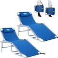 #WEJOY 2 PCS Lounge with Side Table by WEJOY