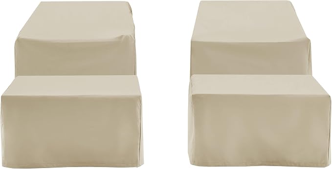 Crosley Furniture Patio Furniture Covers, Waterproof 4-Piece Cover Set - Image 2