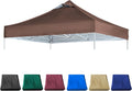 Brown Commercial Replacement Canopy Cover by JANCANOPY