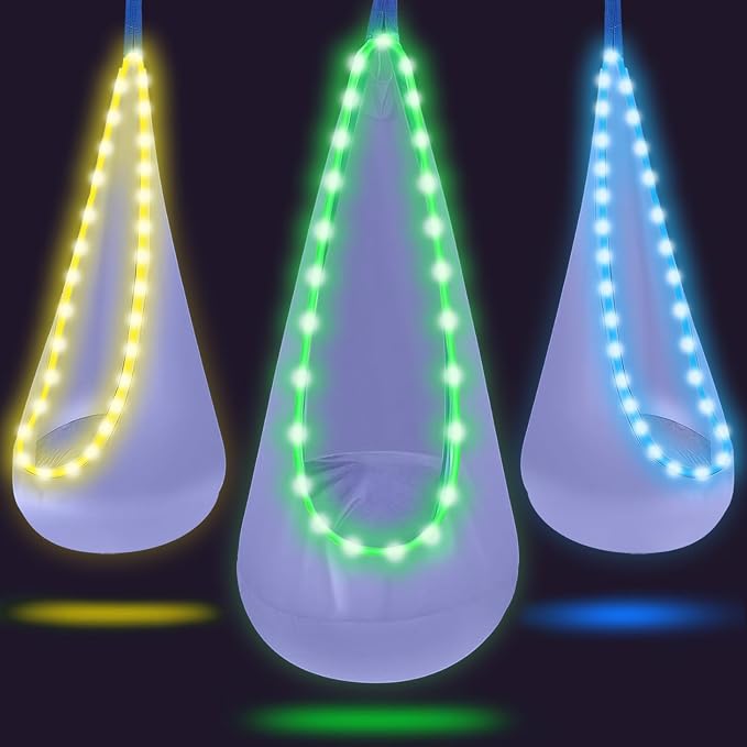 Light Up Swing Chair Hammock Chair Indoor Outdoor by TRAVELBAIC