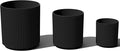 Veradek Demi Series Set of 3 Round Planters by VeradekOutdoor