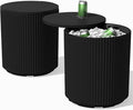 Veradek Outdoor Cooler Side Table - 2 in 1 - Designed by VeradekOutdoor