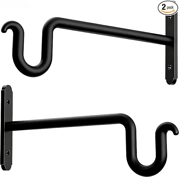 Hanging Plant Brackets 10 Inch by Unknown