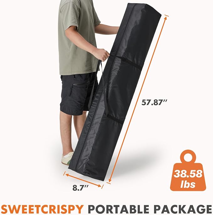 OLIXIS 10x10 Ft Pop Up Canopy Tent, Waterproof Portable Outdoor Shade Canopy - Image 5