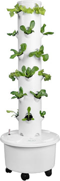 GX Hydroponic Tower | Vertical Planter Tower | Hydroponics Growing System Kit | by Unknown