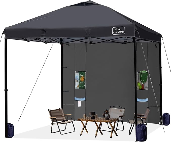 KAMPKEEPER 10x10 Easy Pop Up Canopy Tent by KAMPKEEPER
