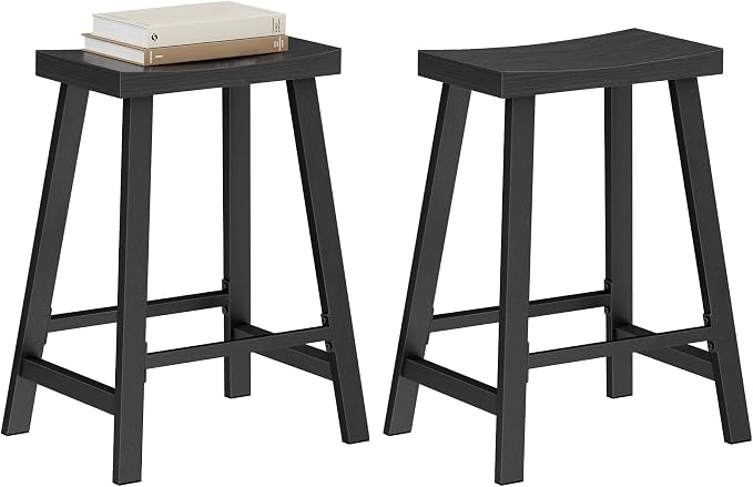 VASAGLE Bar Stools, Kitchen Breakfast Bar Stools - Image 10