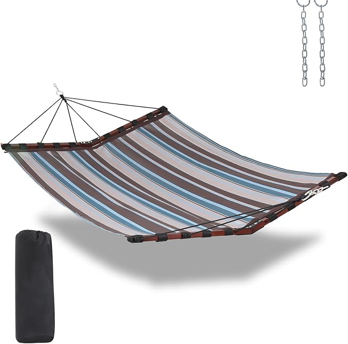 TegerDeger 12FT 2 Person Hammock Large Hammock Quick Dry 450LB Capacity by Tegerdeger