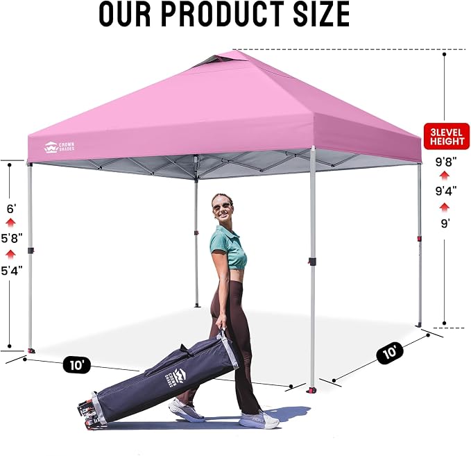 CROWN SHADES 10x10 Pop Up Canopy - Image 5