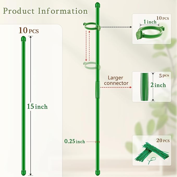 Plant Support Stakes for Indoor SupKing Orchid Sticks - Image 2