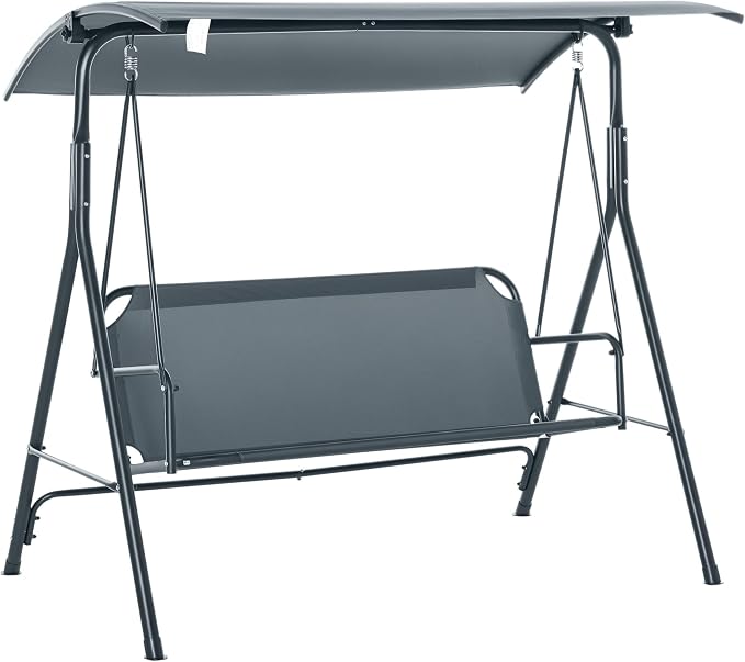 Outsunny 3-Person Porch Swing by Outsunny