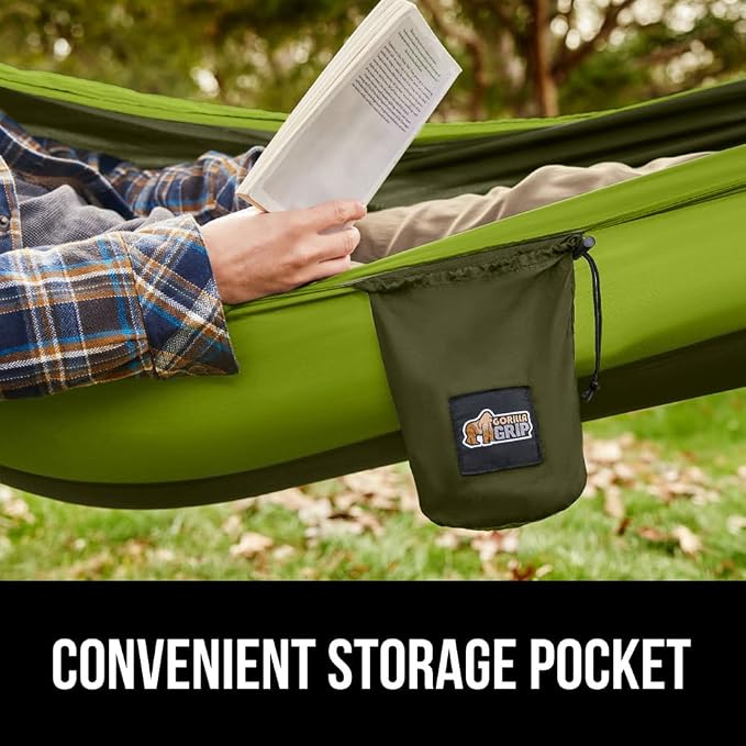 GORILLA GRIP Durable Camping Hammock - Image 9
