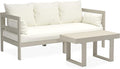 Milliard Outdoor Sofa Patio Furniture Set, Modern Wood Couch by Milliard