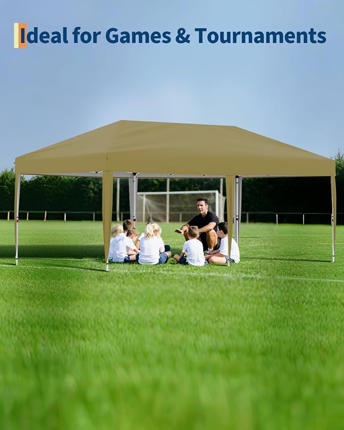 10X20 Pop Up Canopy Tent with 6 Sidewalls – Heavy Duty Commercial Instant - Image 5