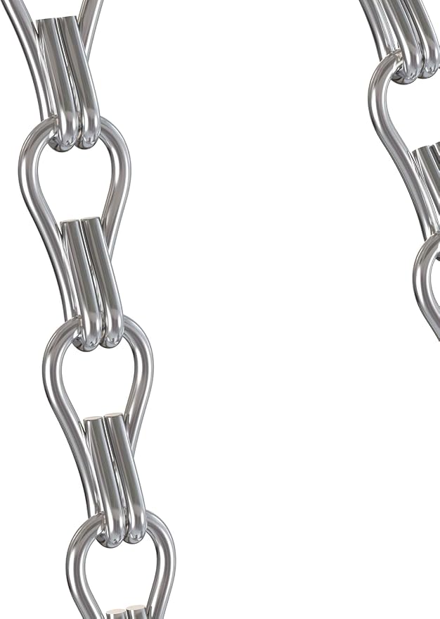 garini 6 Pack, 23 Inch Silver Hanging Baskets Chain, Hanging Chains - Image 3