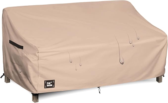 2-Seater Outdoor Couch Cover, 100% Waterproof Heavy Duty Patio Sofa Covers by Unknown