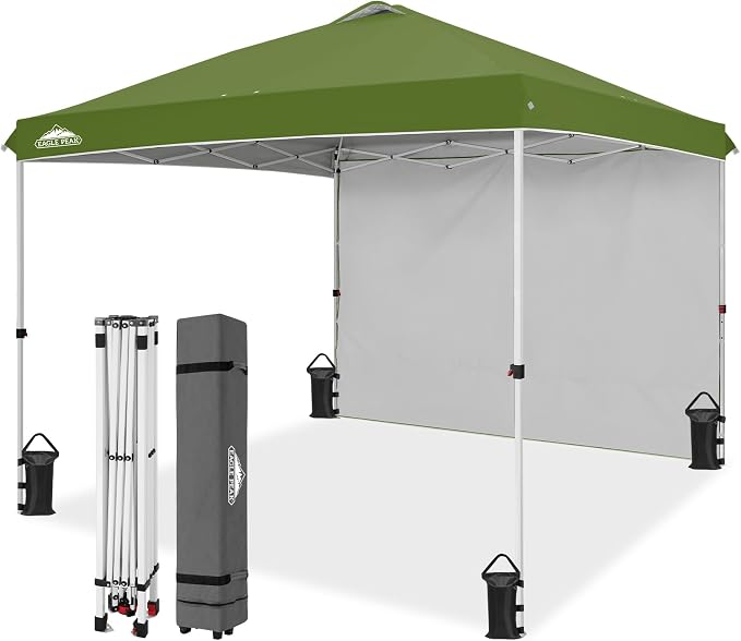 EAGLE PEAK Commercial Canopy 10x10 Pop Up Canopy Tent by EAGLEPEAK