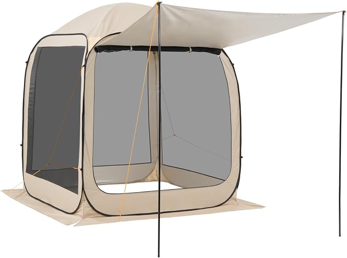 VEVOR 6 x 6 ft Pop-Up Screen House Tent - Image 4