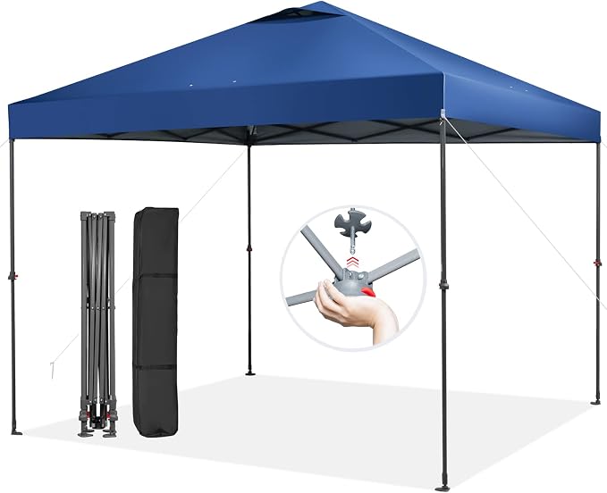 Tangkula 10x10 Ft Pop Up Canopy, Easy Set-up Instant Tent by TANGKULA