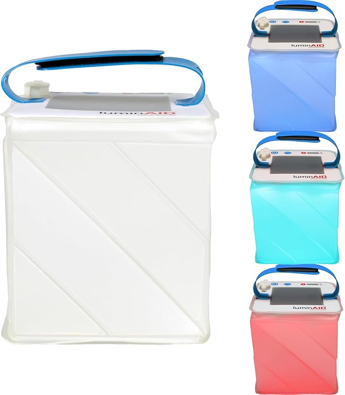 LuminAID Nova Colors Solar Camping Lantern by LuminAID