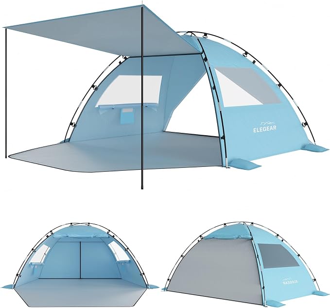 Elegear CumbreX™ Beach Tent Sun Shelter by Elegear