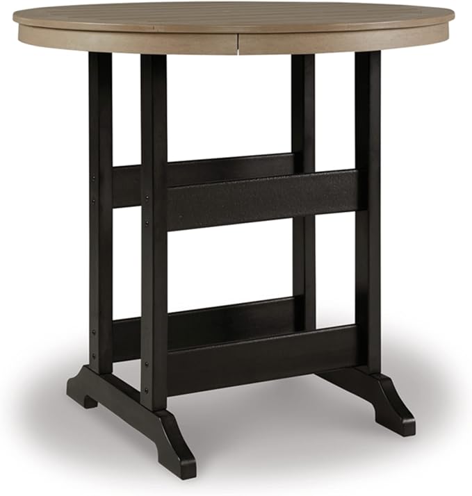 Signature Design by Ashley Fairen Trail Modern Round Bar Table by SignatureDesignbyAshley