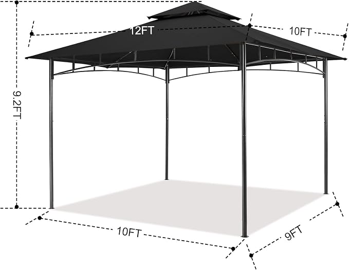 MASTERCANOPY Outdoor Garden Gazebo - Image 3