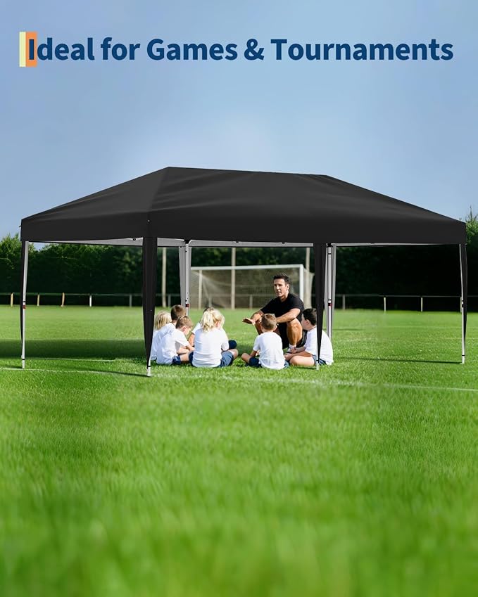 10X20 Pop Up Canopy Tent with 6 Sidewalls – Heavy Duty Commercial Instant - Image 5