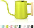 Watering Can Indoor Plants, 35oz Small Stainless Steel Metal Watering Can by GUKJOB