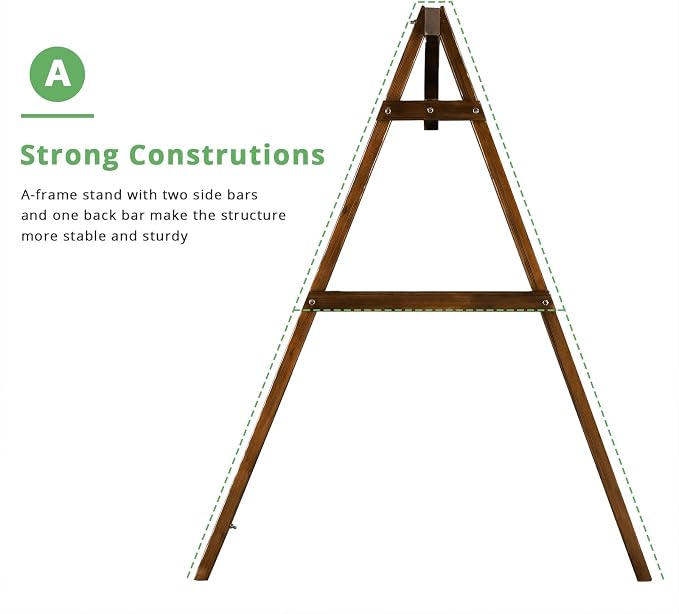 Outvita Porch Swing Stand, Backyard 600lbs Capacity - Image 4