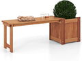 Giantex 2-in-1 Outdoor Bench by Giantex