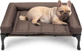 Veehoo Cooling Elevated Dog Bed Add Removable Waterproof Bolster Cushion Mat by Veehoo