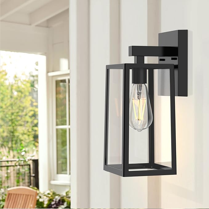MAXvolador Outdoor Wall Sconce, Large Exterior Waterproof Wall Lantern Light - Image 8