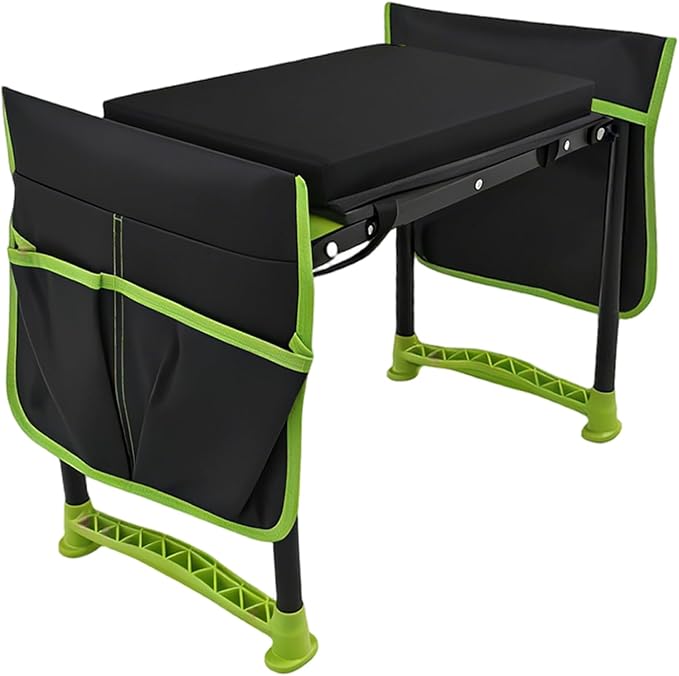 Garden Kneeler and Seat, Heavy Duty Garden Stool by Unknown