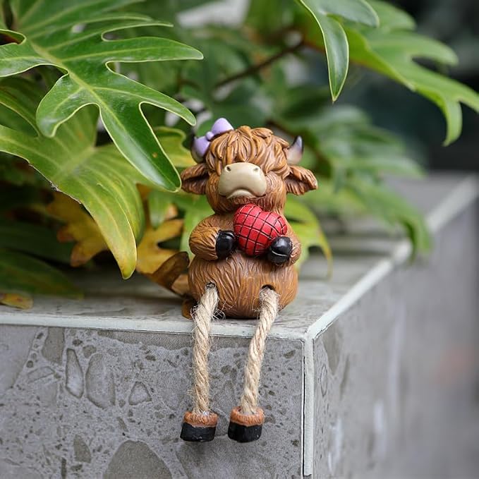2-piece set Highland Cow Pot Huggers - Image 7