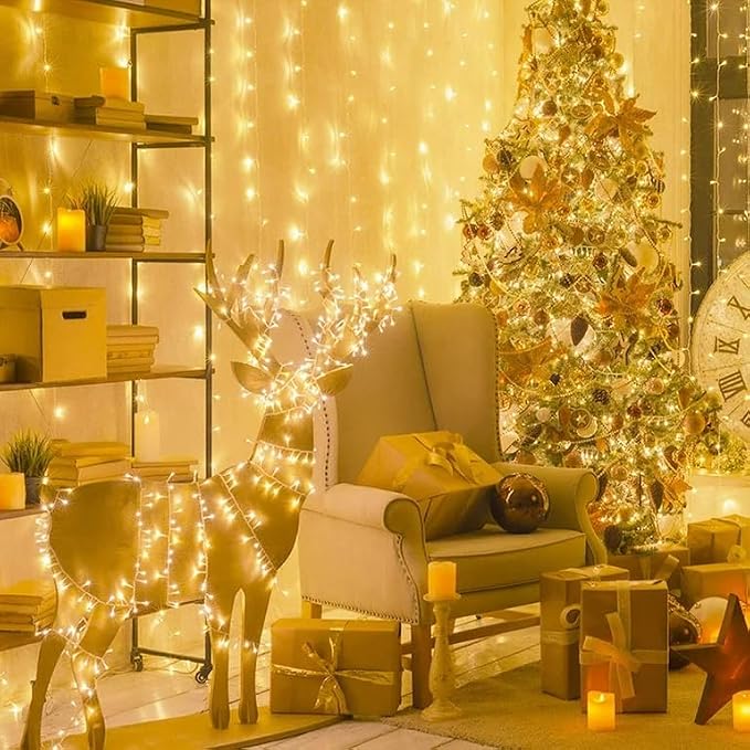 Warm White to Cool White Color Changing 200 LED 66FT Connectable Christmas - Image 6