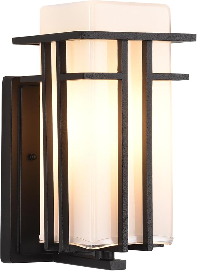 Outdoor Wall Sconce, Waterproof Exterior Lights Wall Mount, Anit-Rust Outdoor by SmeikeLighting