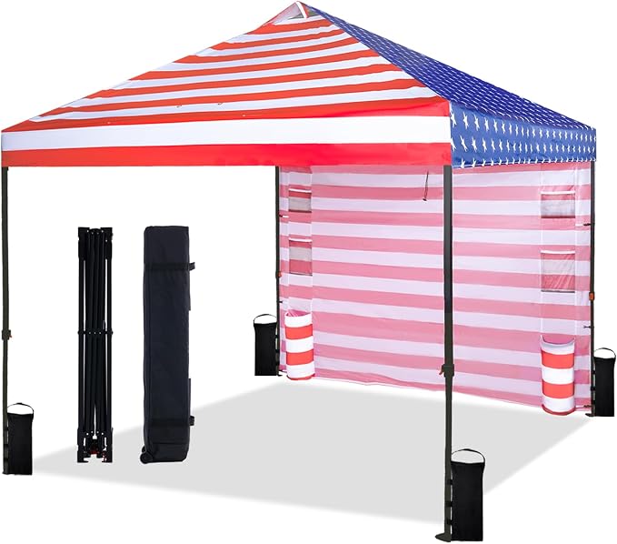 10'x10' Pop Up Canopy Tent by TUNBNEOUTDOORLIVING