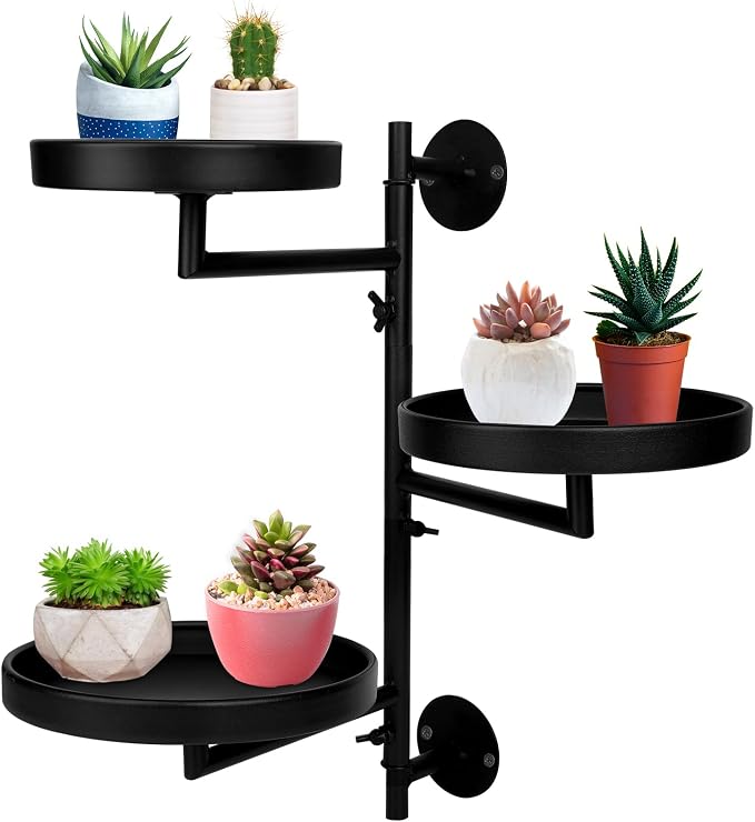 Rotating Window Plant Shelves by Unknown