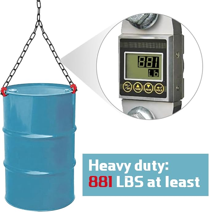 Heavy Duty Porch Swing Hanging Chain Kit 1500 Lbs Capacity, 4 Quick Links & 2 - Image 5