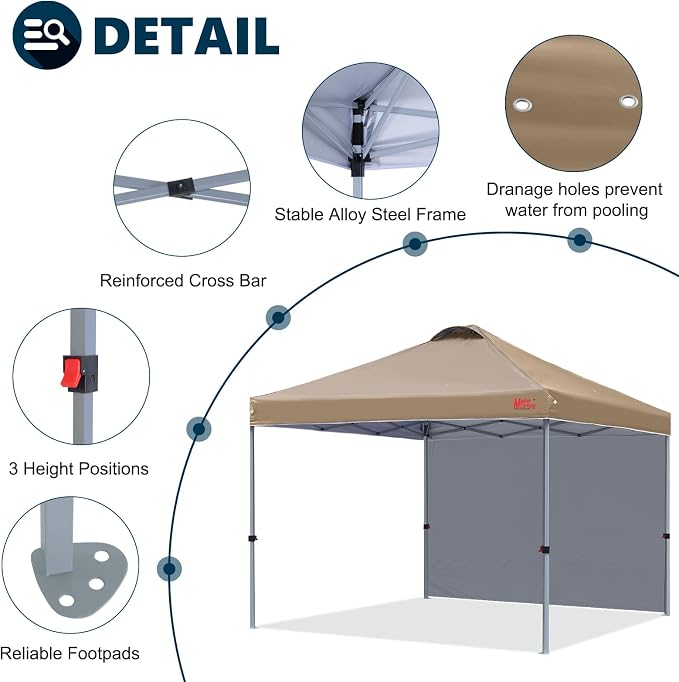 MASTERCANOPY Durable Pop-up Canopy Tent - Image 5