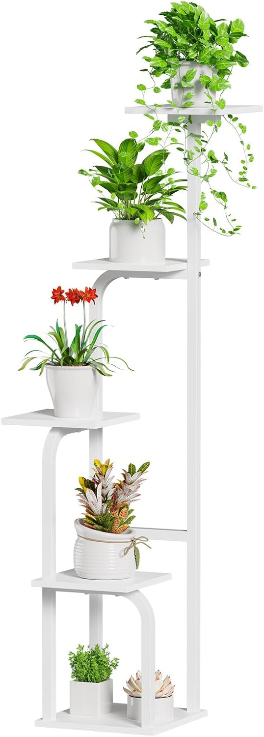 5 Tier Plant Stand Indoor, Plant Shelf by Asgolion