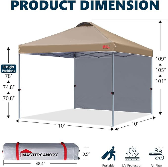 MASTERCANOPY Durable Pop-up Canopy Tent - Image 5