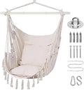 Goutime Hammock Chair, Hanging Rope Ceiling Swing by Goutime