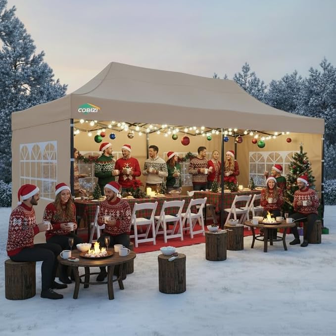 COBIZI 10x30 Pop up Canopy Heavy Duty - Image 2