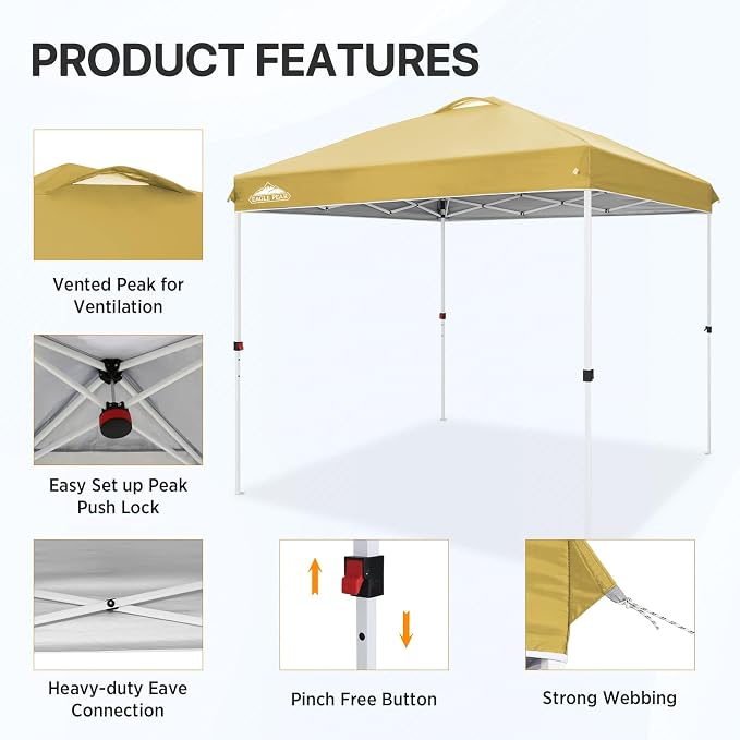 EAGLE PEAK Pop Up Canopy Tent - Image 4